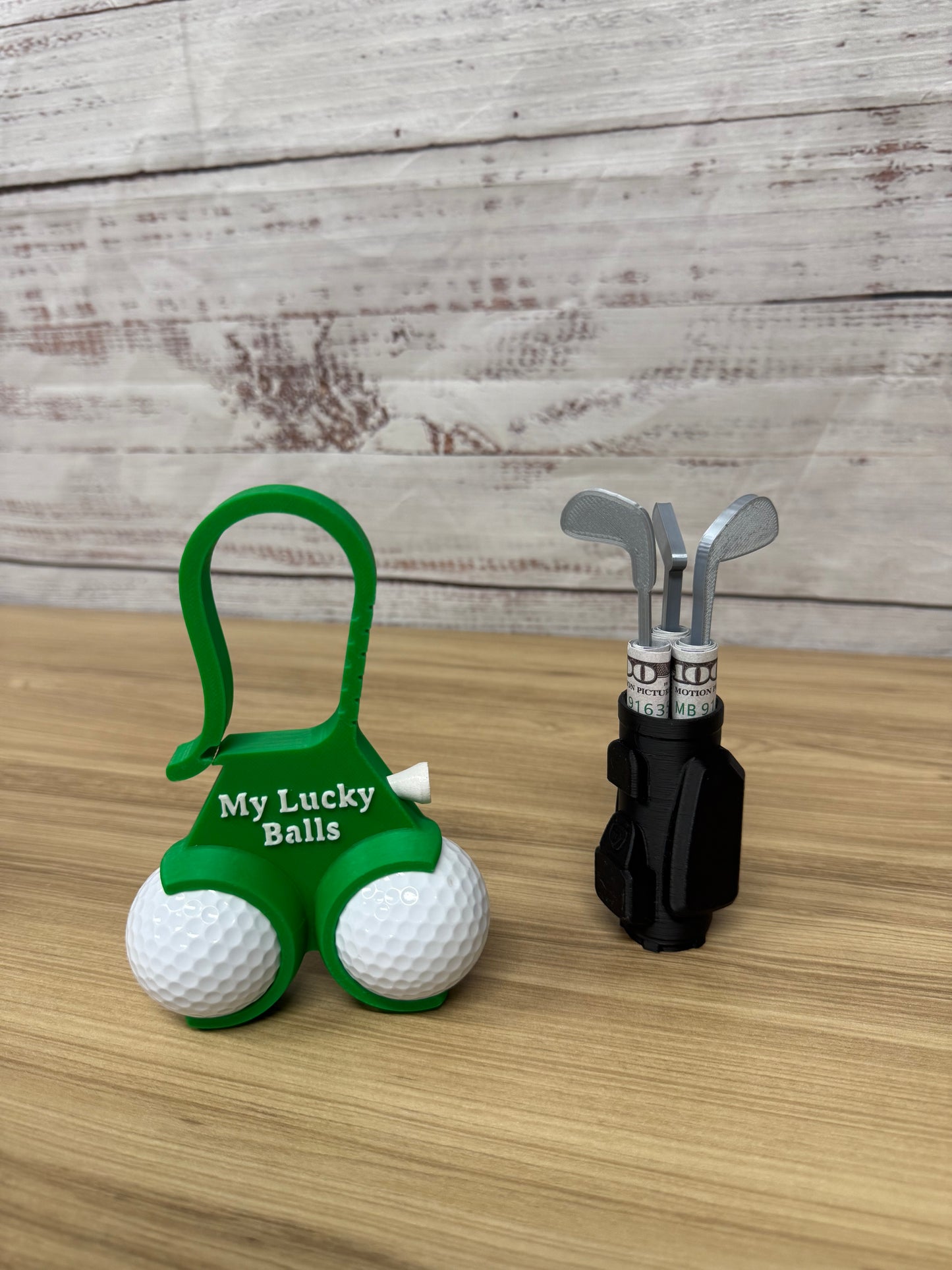 Lucky Balls Golf ball & Tee Holder