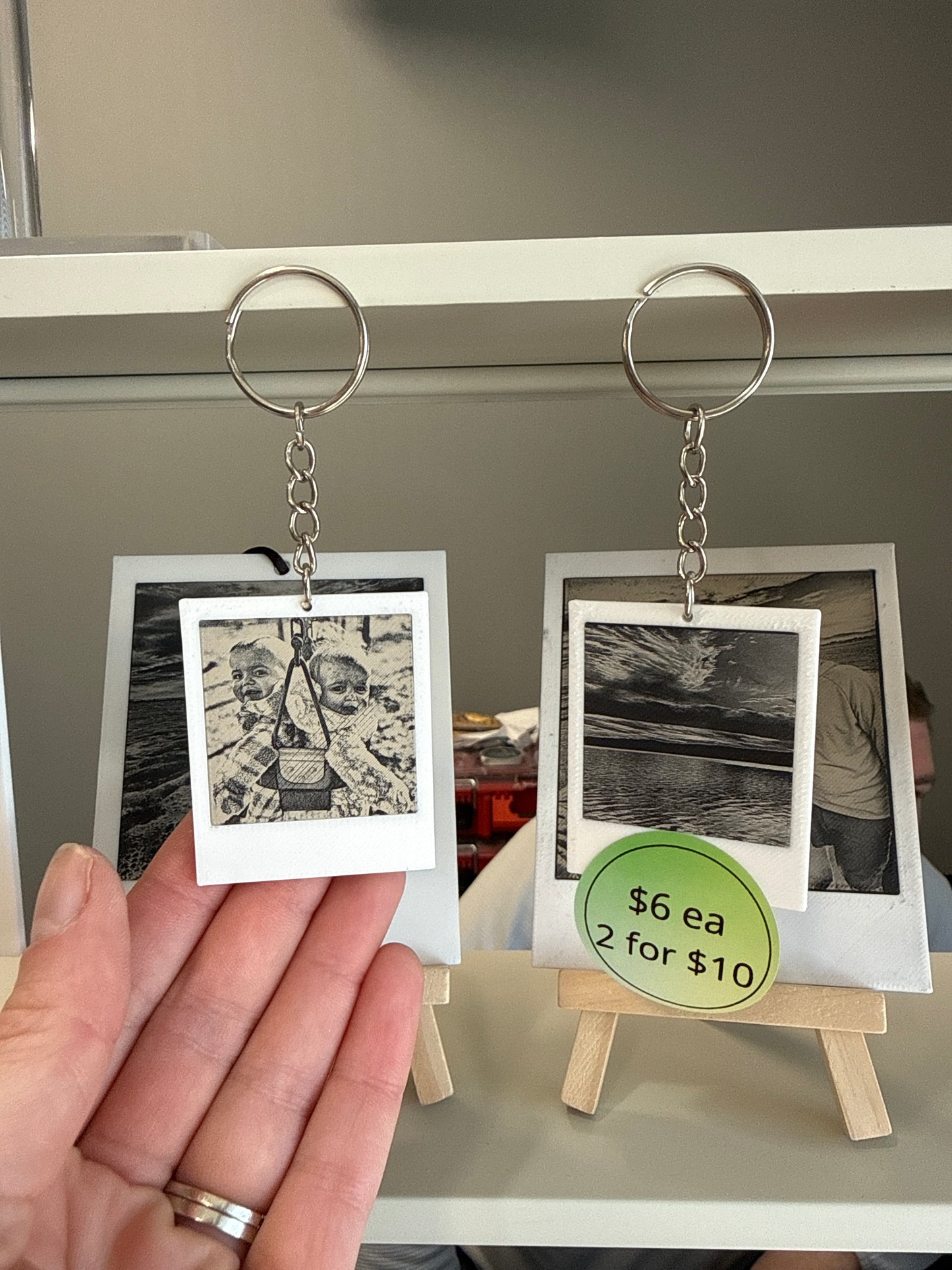 Polaroid Keychain