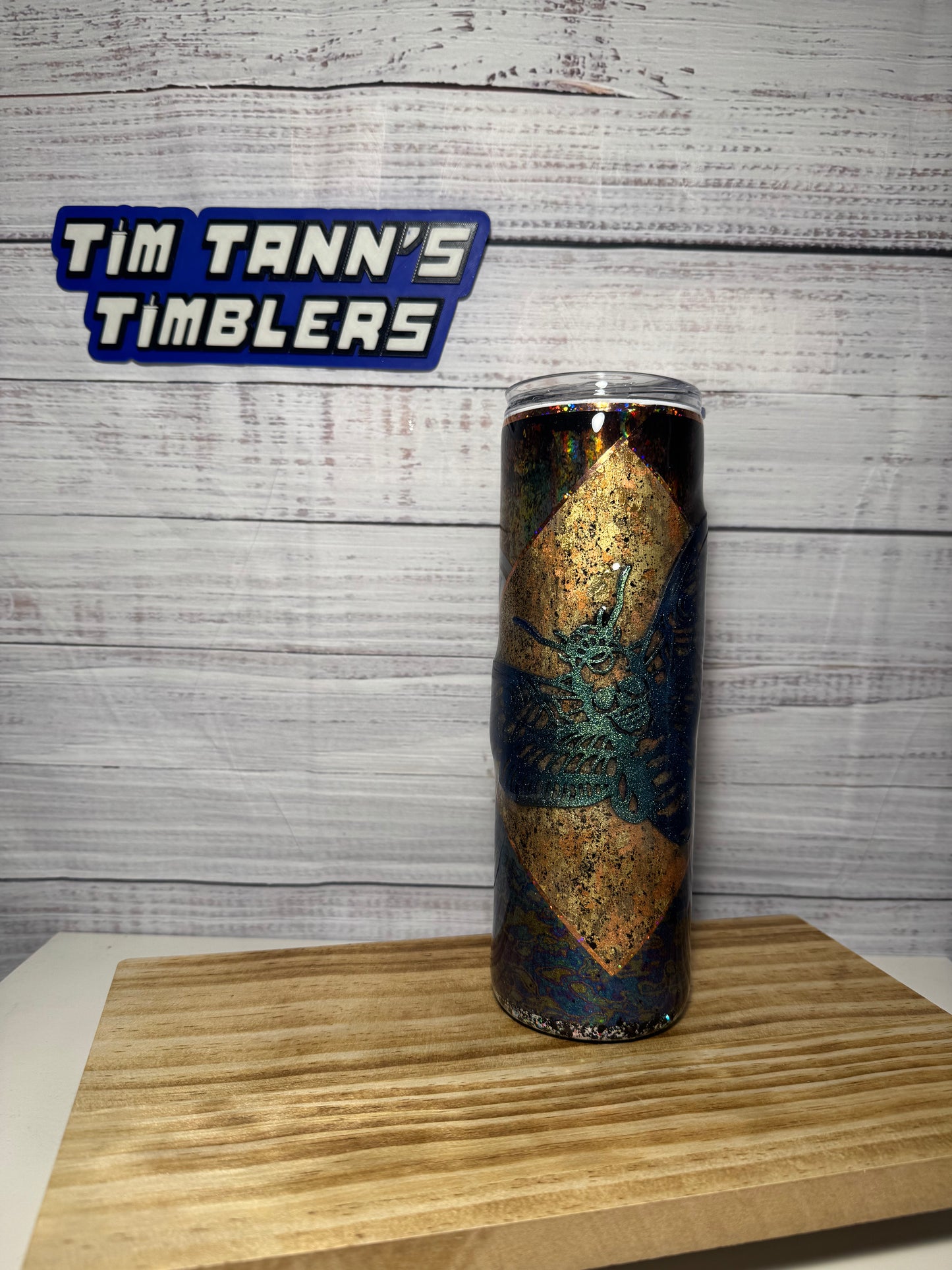 RTS 30oz  3D Steampunk Moth