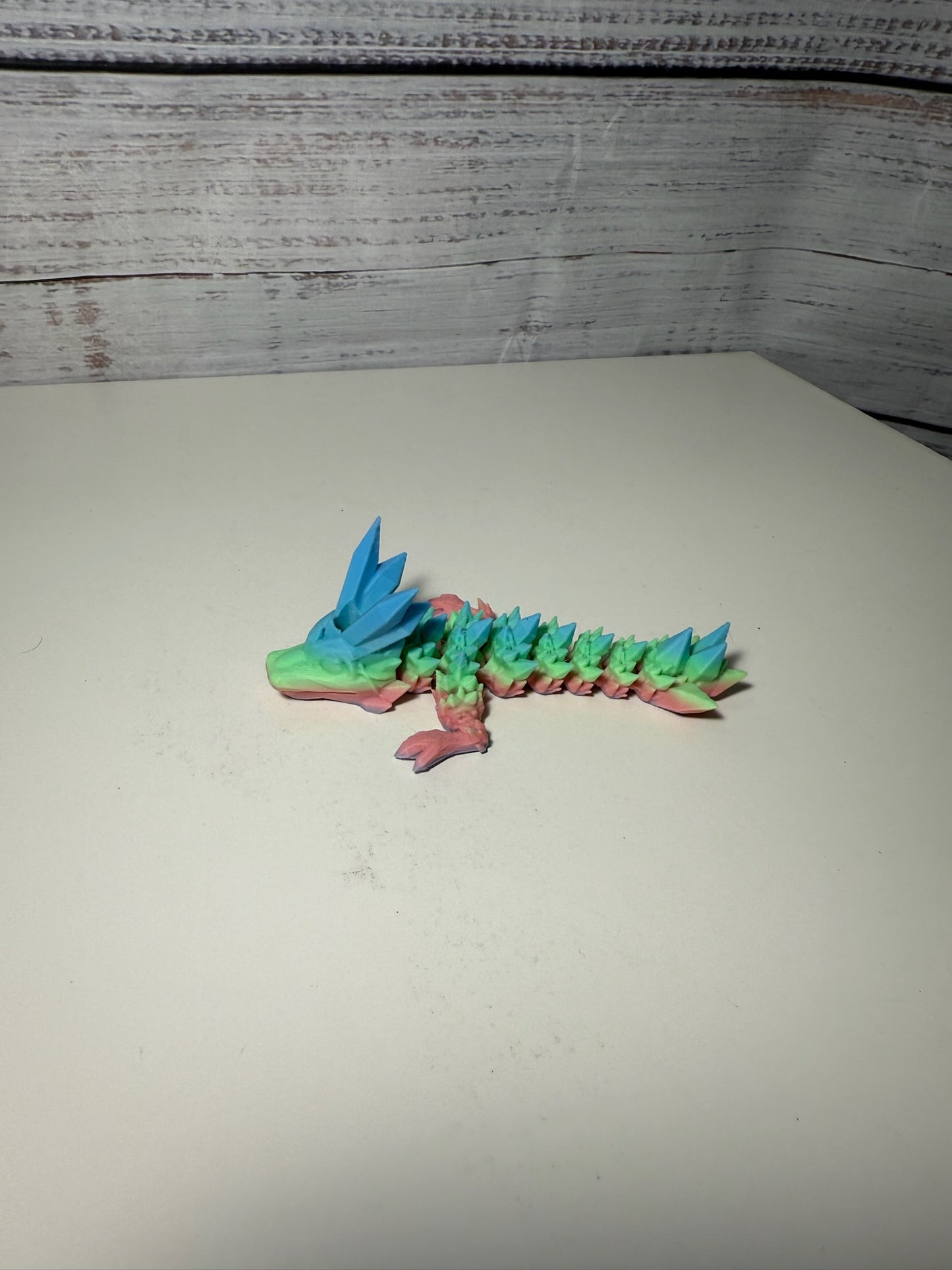Crystal Dragon Straw Buddy