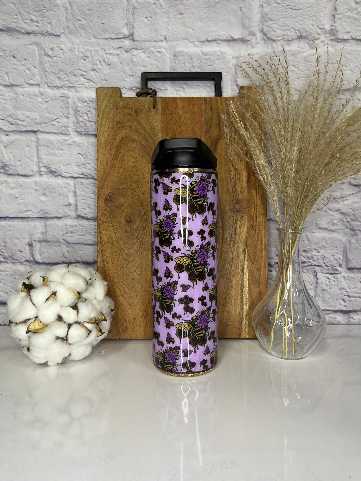 RTS 30oz š Purple, Gold & Lime