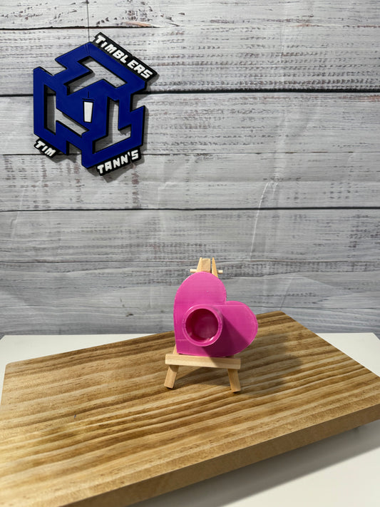 3/4" Heart Timbler Stand