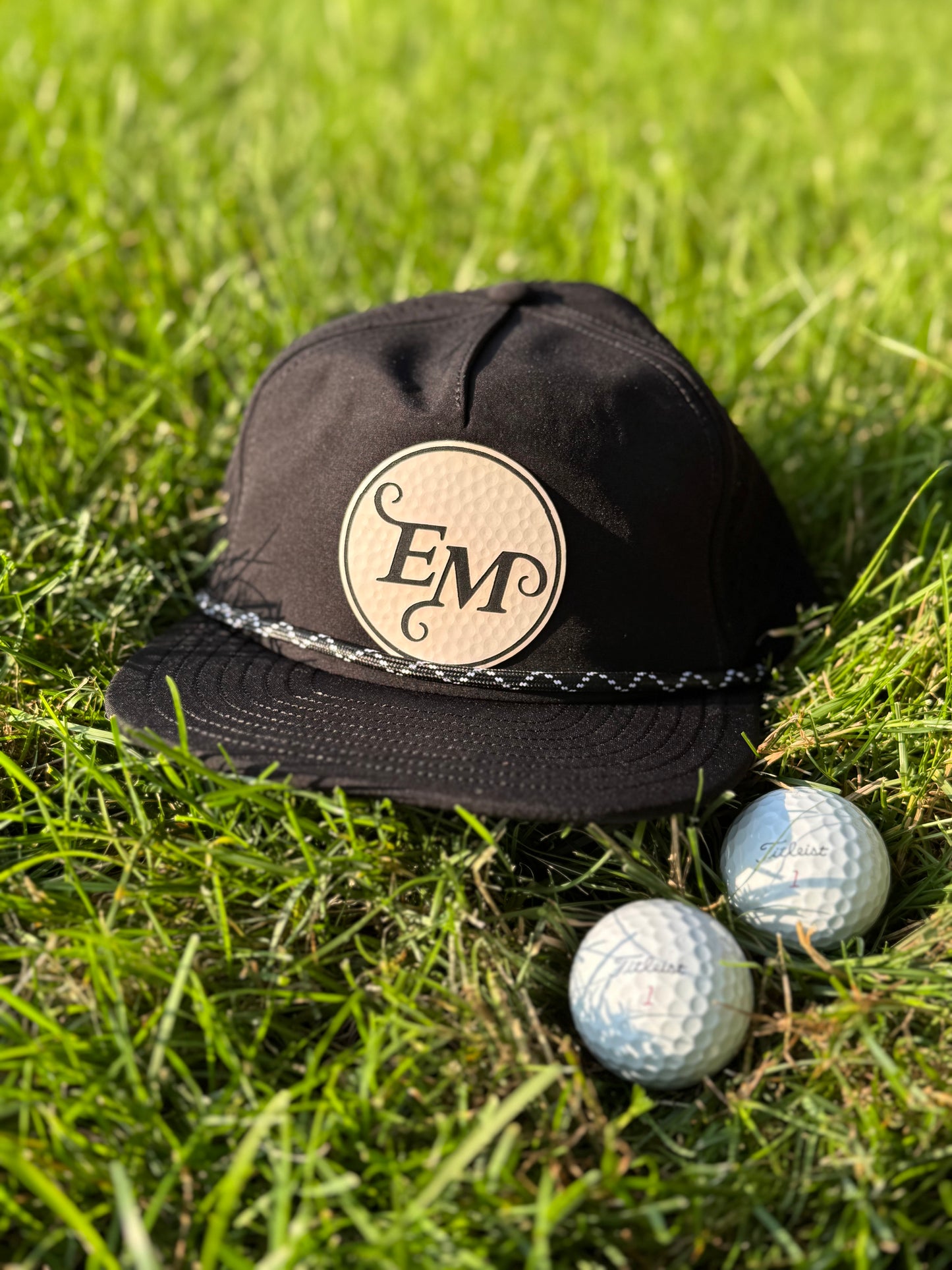 Initials Golf Ball Hat