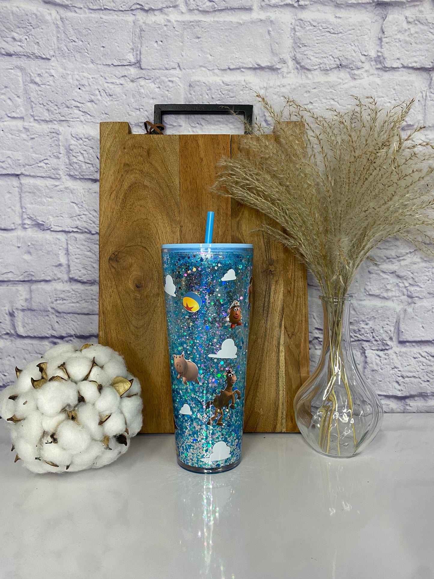 24oz Snow Globe Tumbler