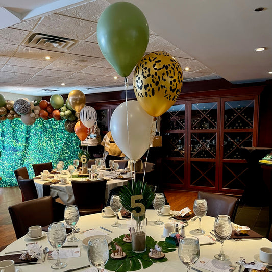 3 Latex Centerpiece