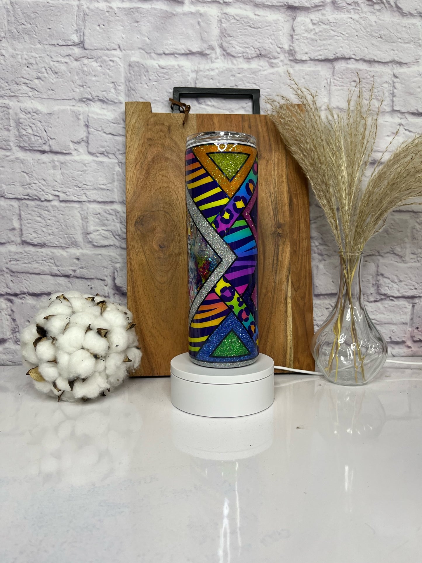 RTS 30oz Lisa Frank Triangles