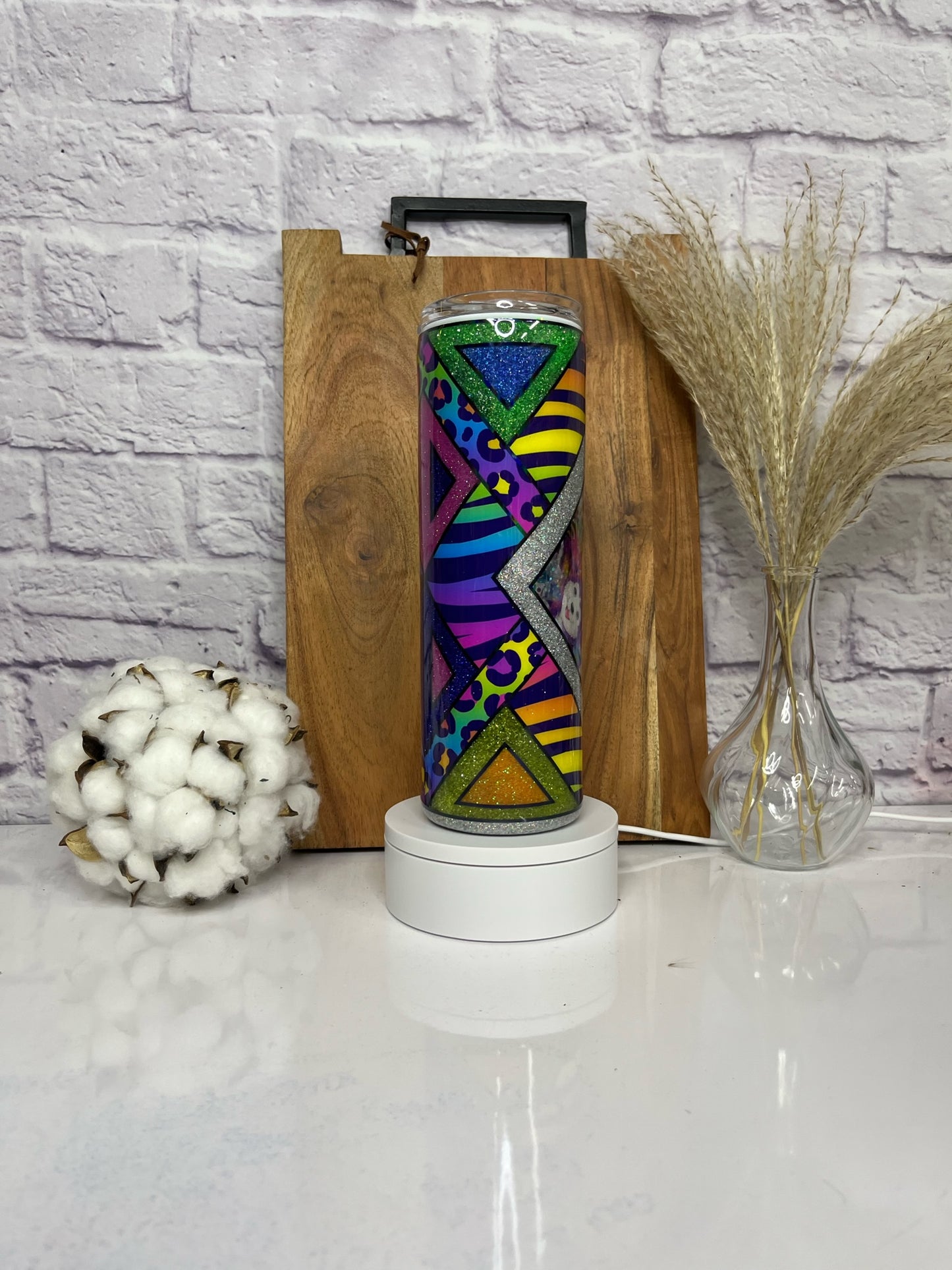 RTS 30oz Lisa Frank Triangles