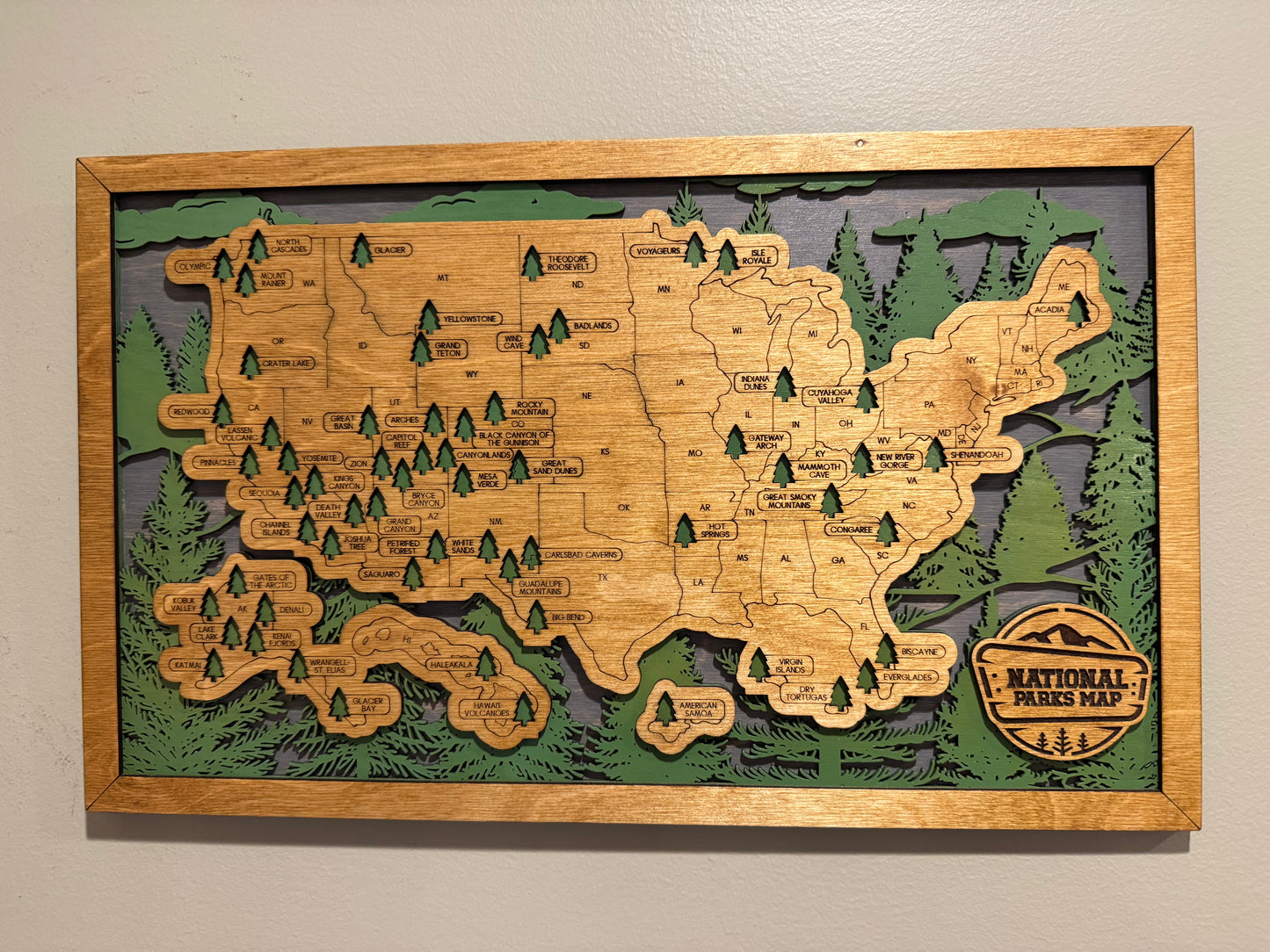 National Park Map