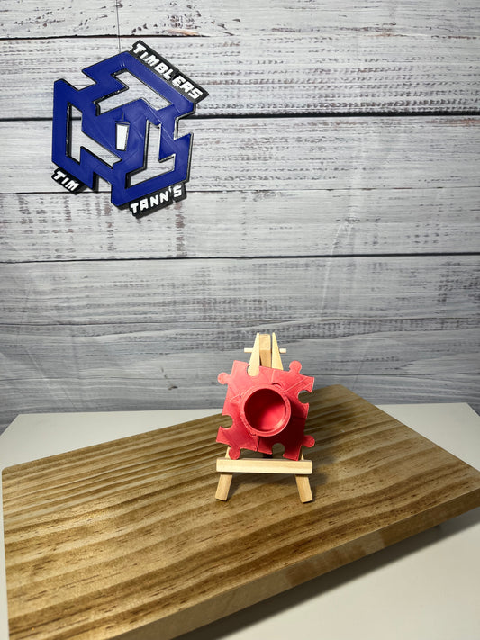 3/4" Autism Awareness Timbler Stand