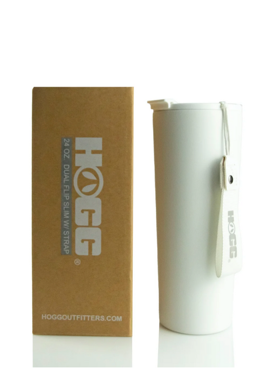 24oz Dual Flip Slim W/Strap