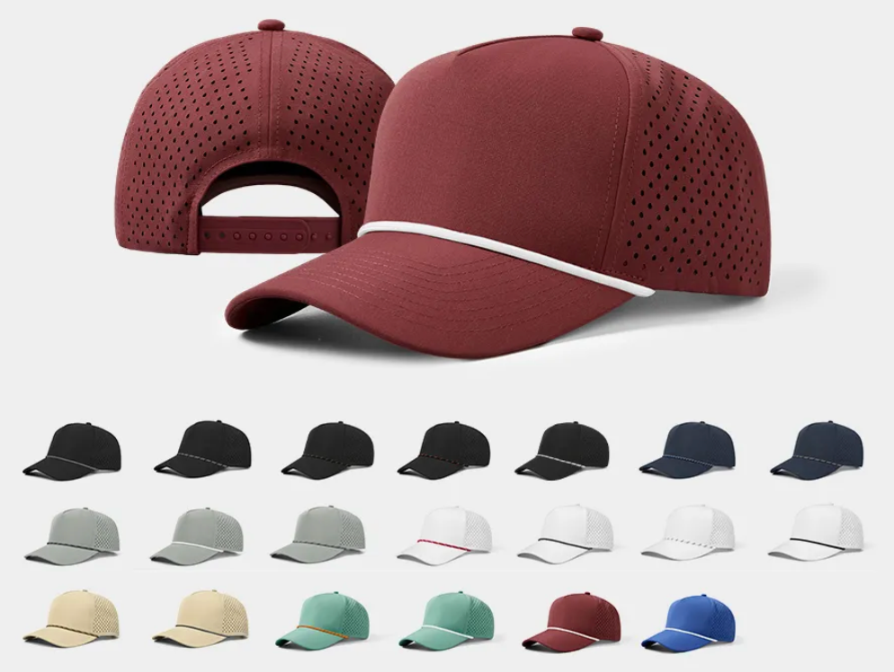 Custom Water Repellent Perforated Hat