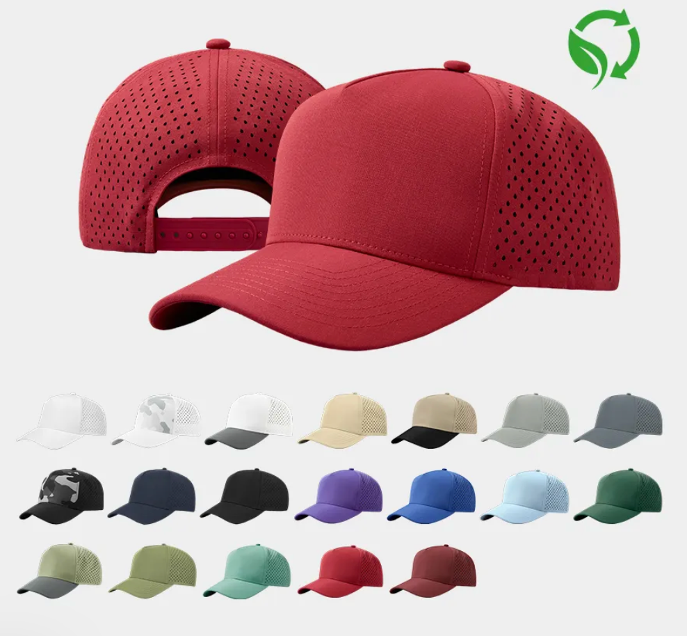 Custom Water Repellent Perforated Hat
