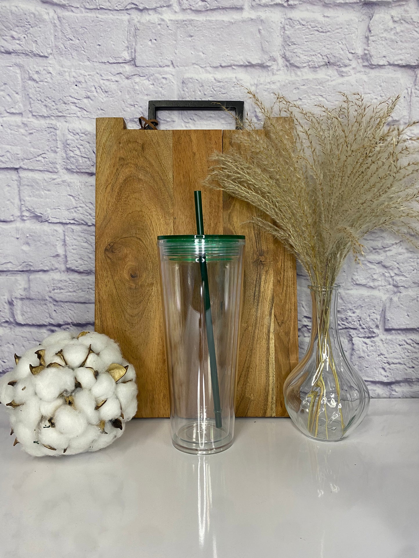 24oz Snow Globe Tumbler