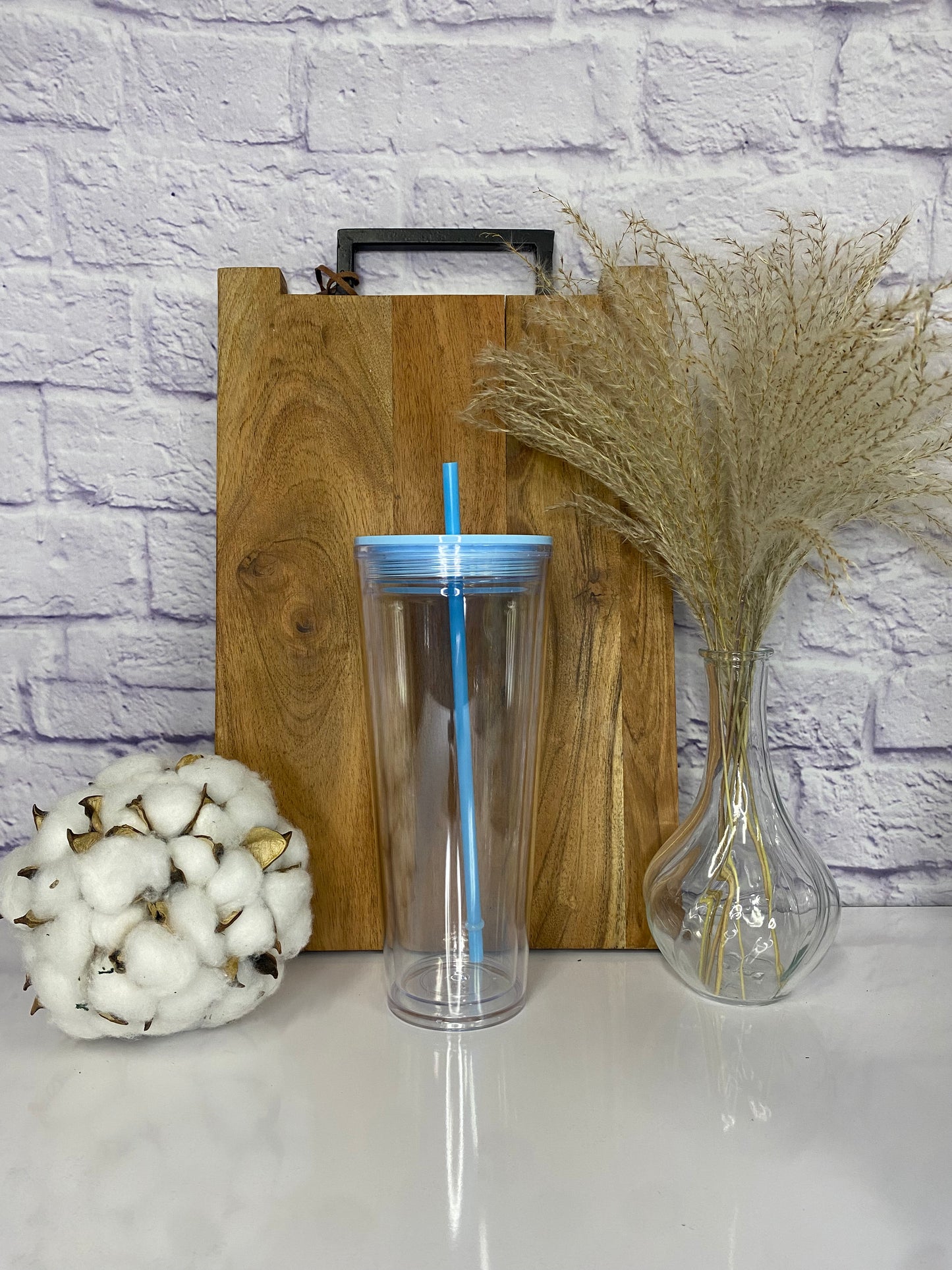 24oz Snow Globe Tumbler