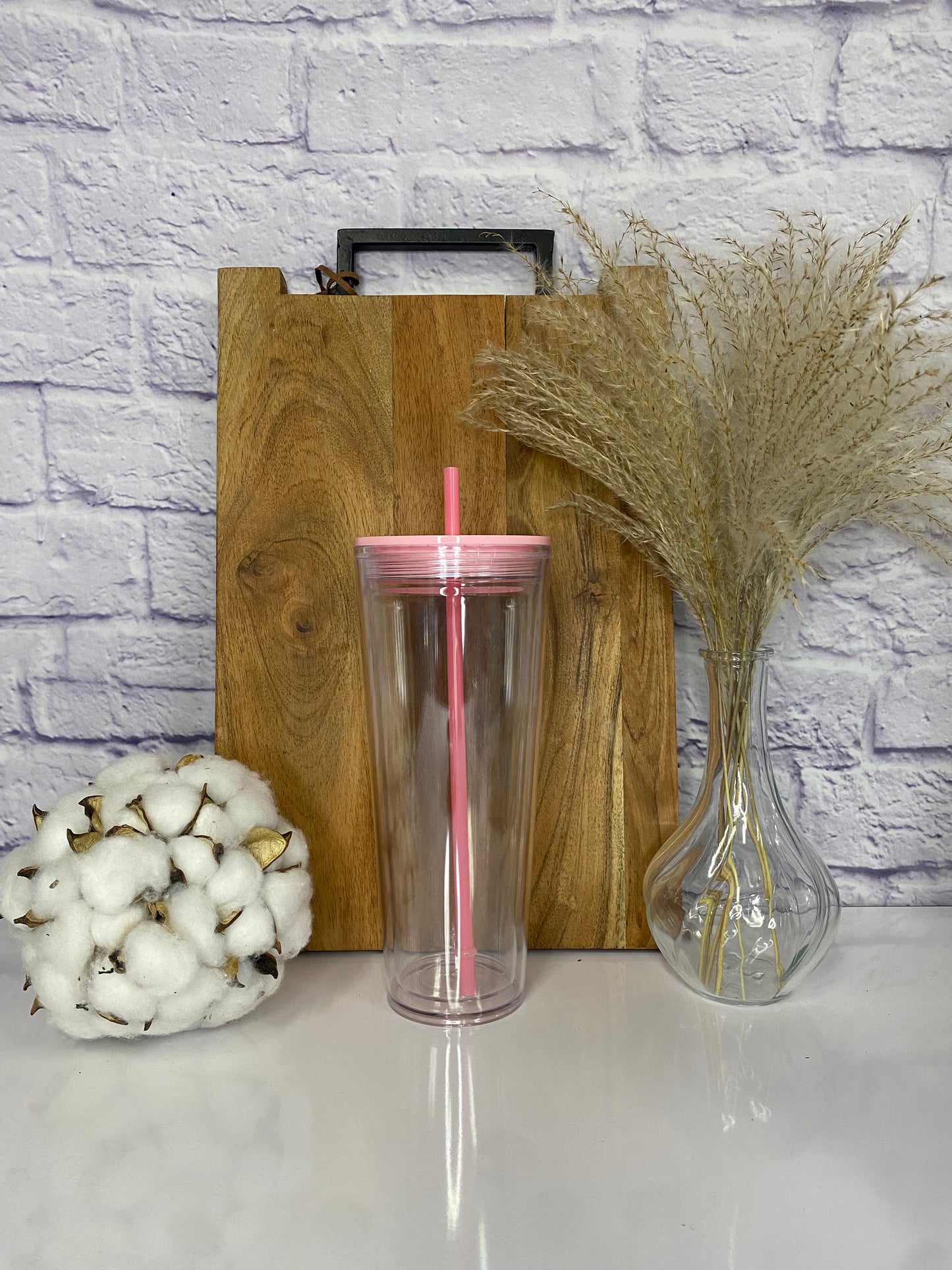 24oz Snow Globe Tumbler