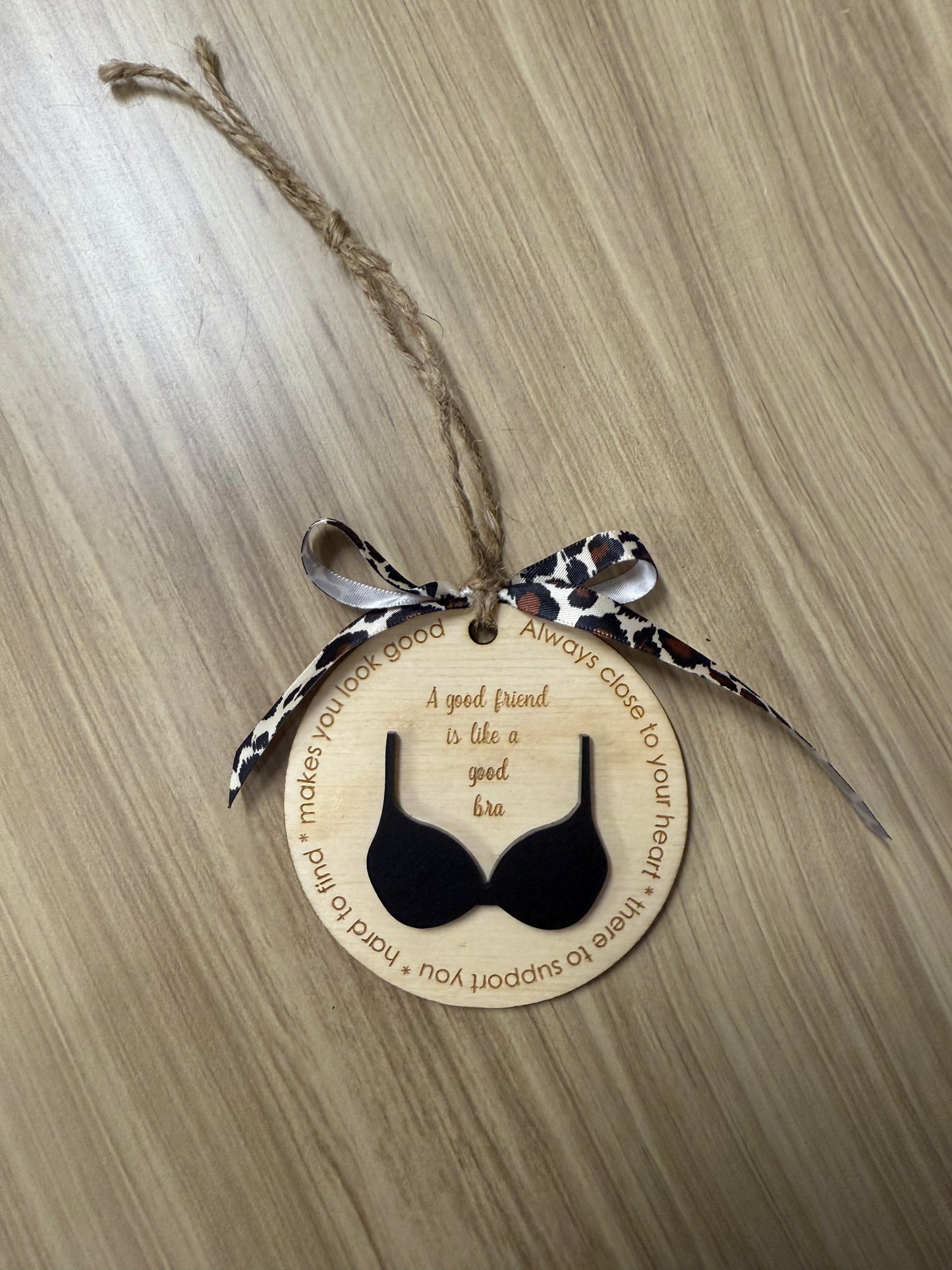 Acrylic/ Wood Ornament