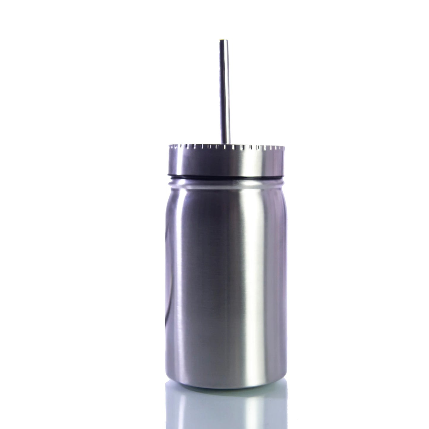 17oz Stainless Steel Mason Jar