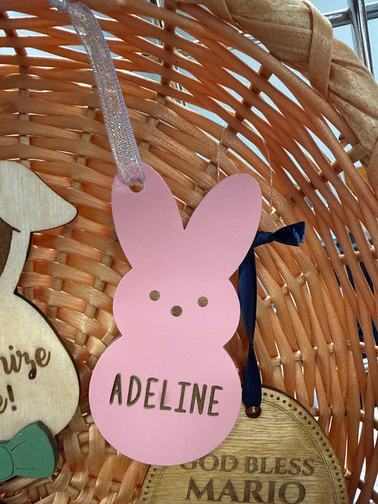 Peep Basket Tag