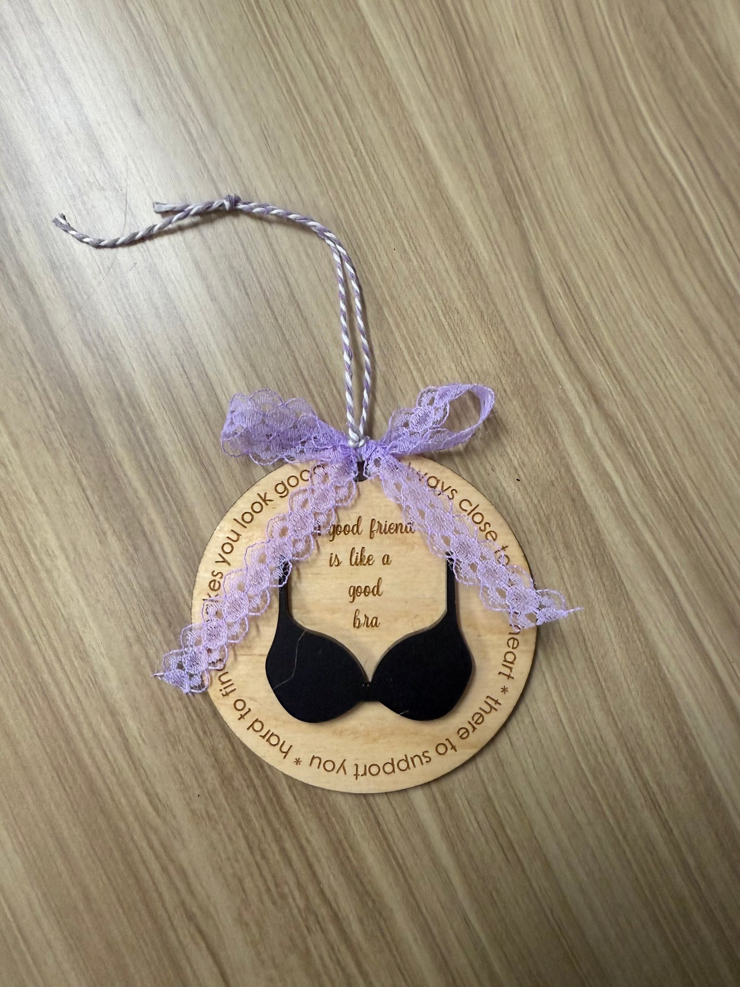 Acrylic/ Wood Ornament