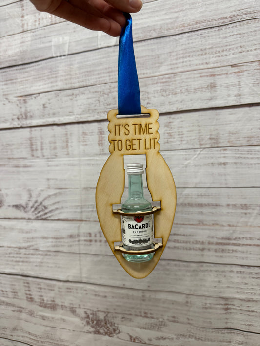 Lets Get Lit Shooter Ornament