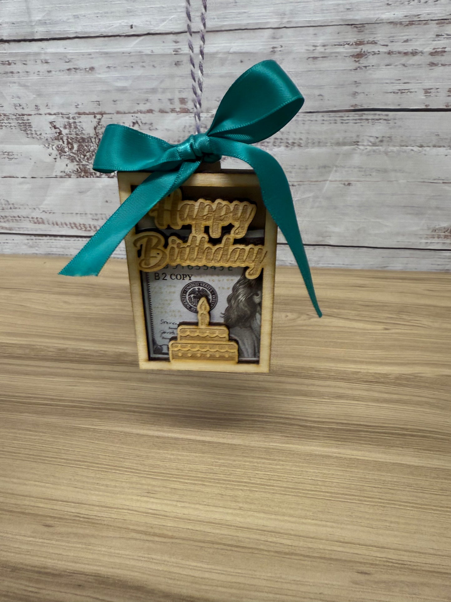 Laser Engraved Gift Card Holders