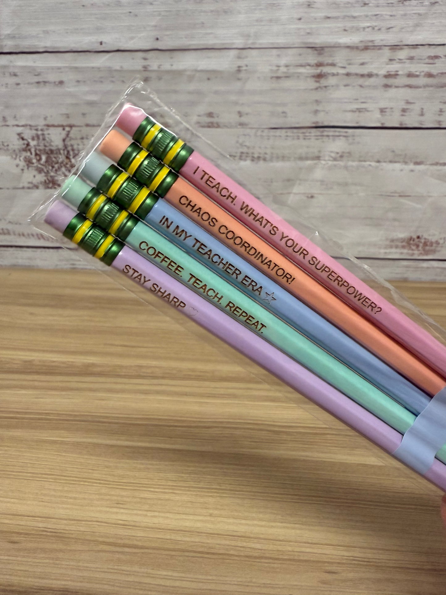 Engraved Pencils