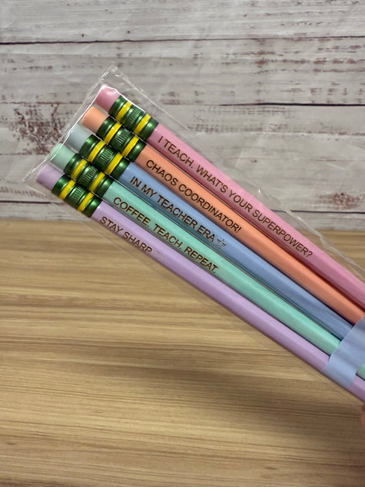 Engraved Pencils