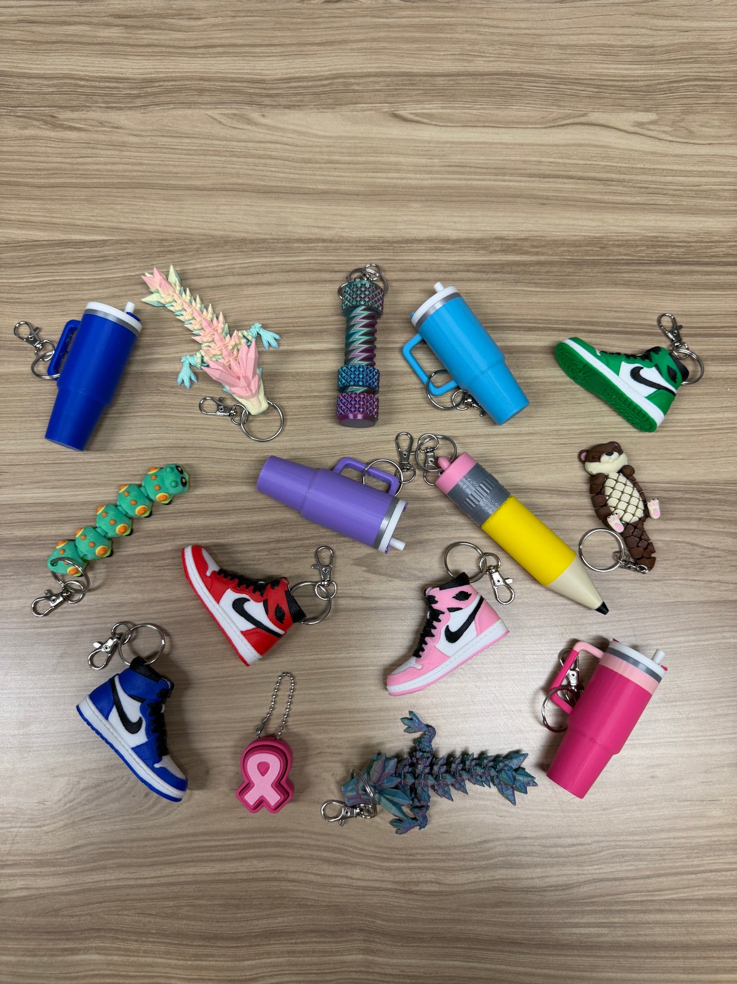 3D Fidgets & Keychains