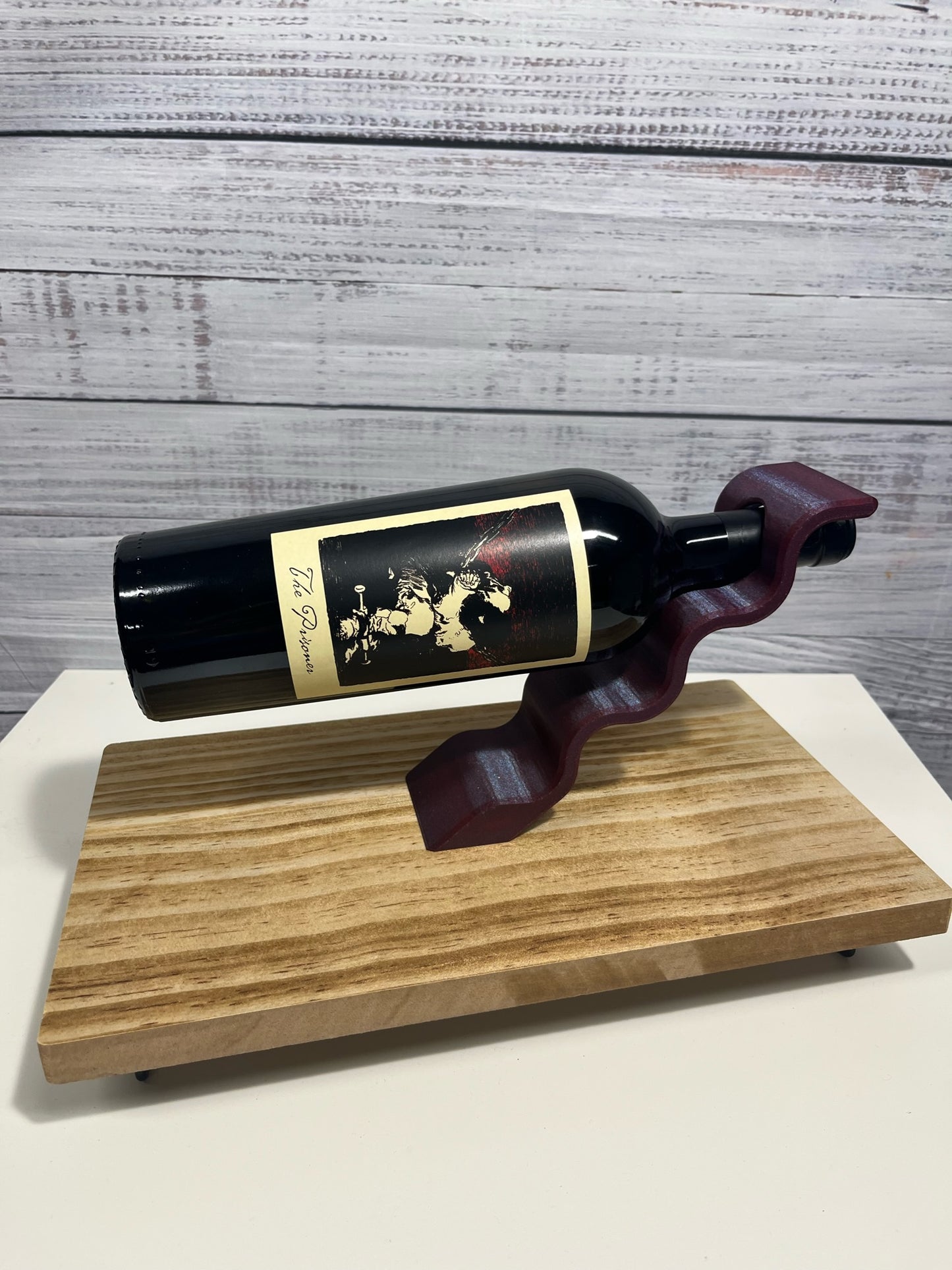 3D Floating Wine Holder