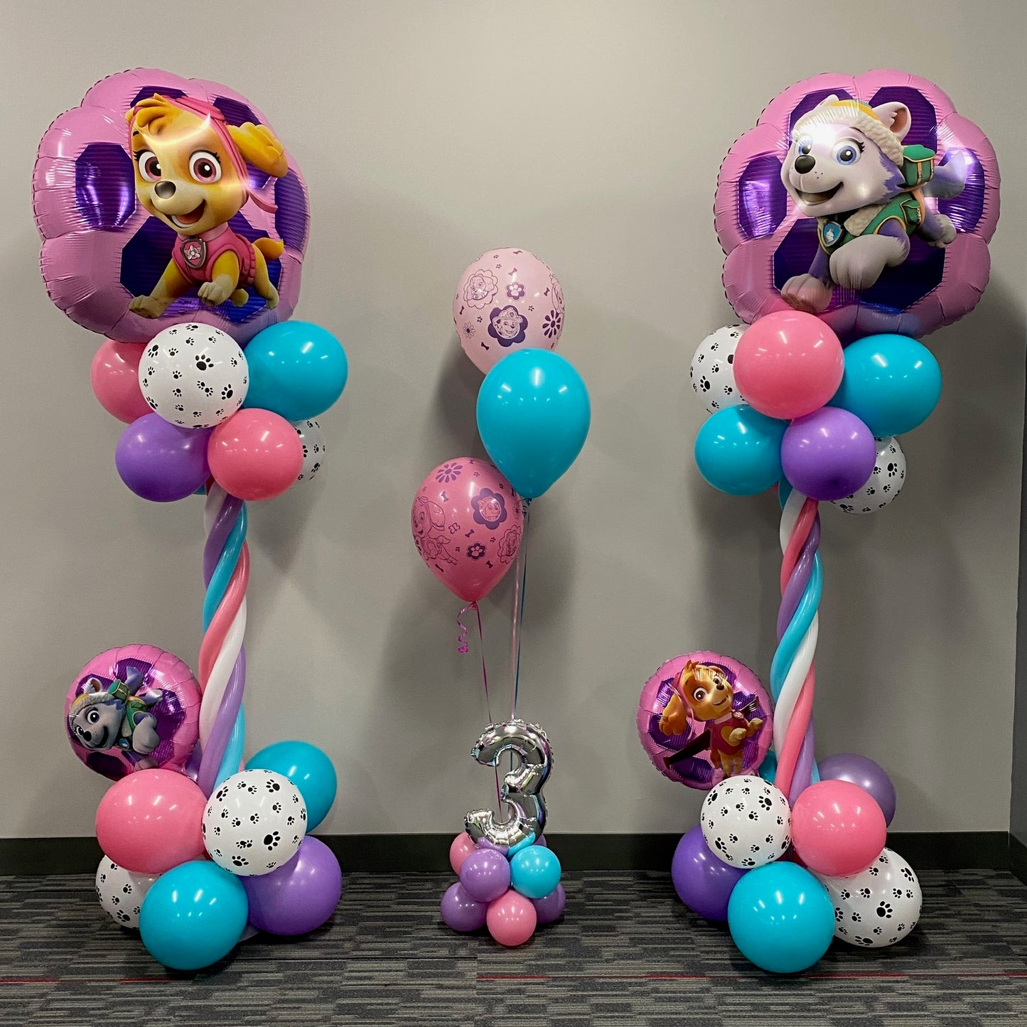 Bundle 1: Centerpiece & 2 Party Poles