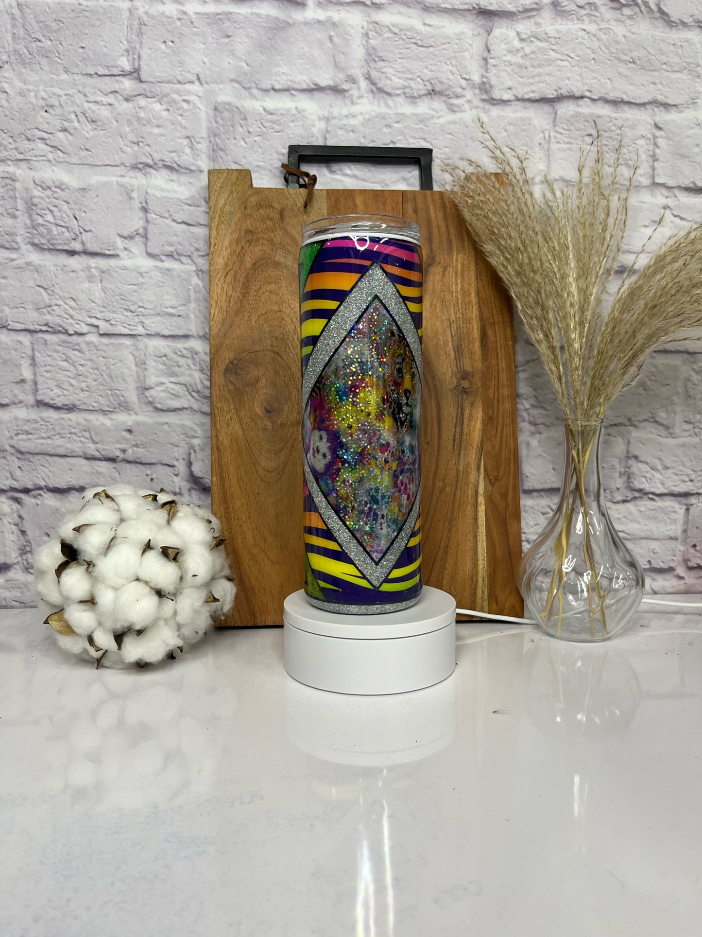 RTS 30oz Lisa Frank Triangles