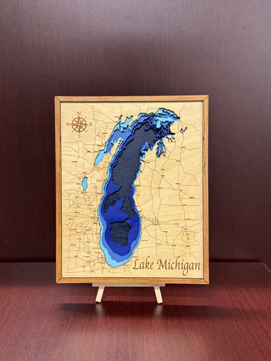 Lake Michigan Map
