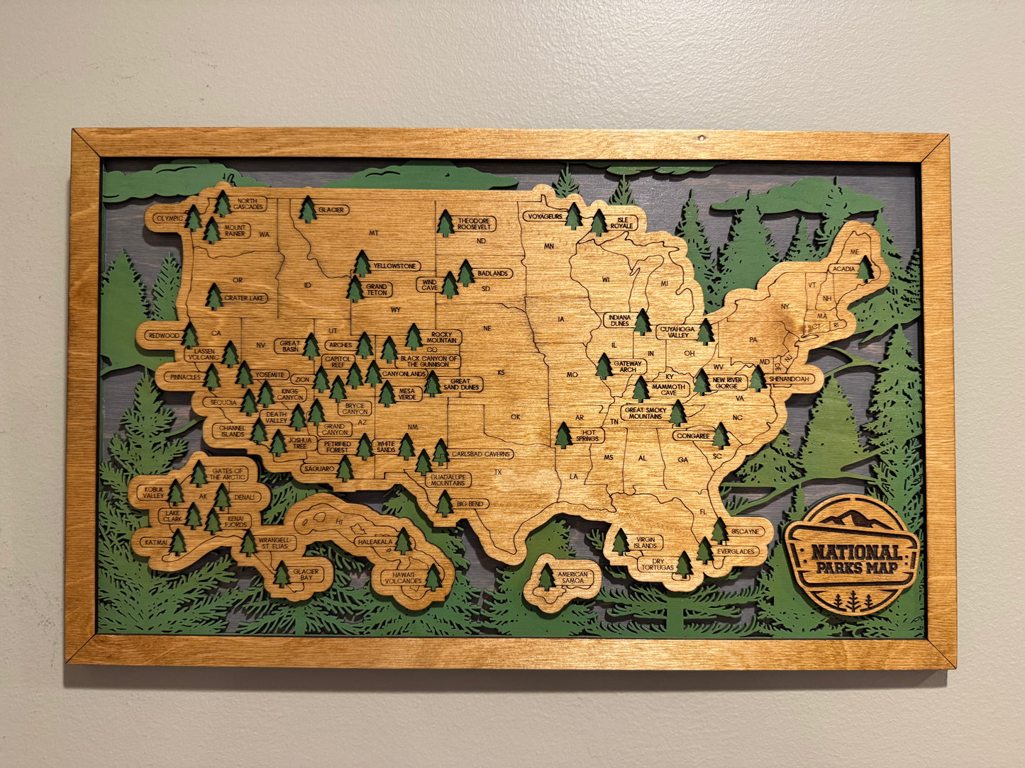 National Park Map