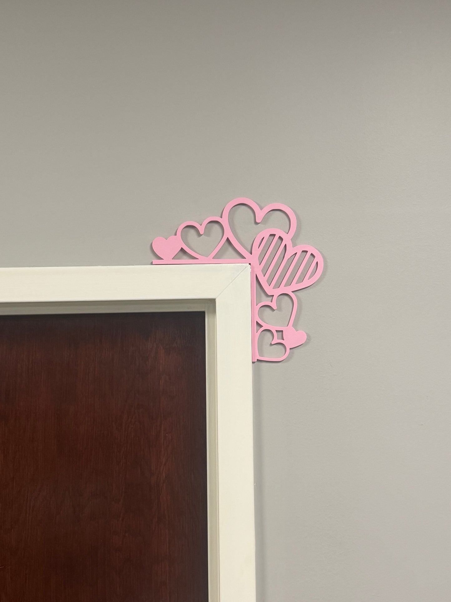 Valentine's Day Heart Door Corner