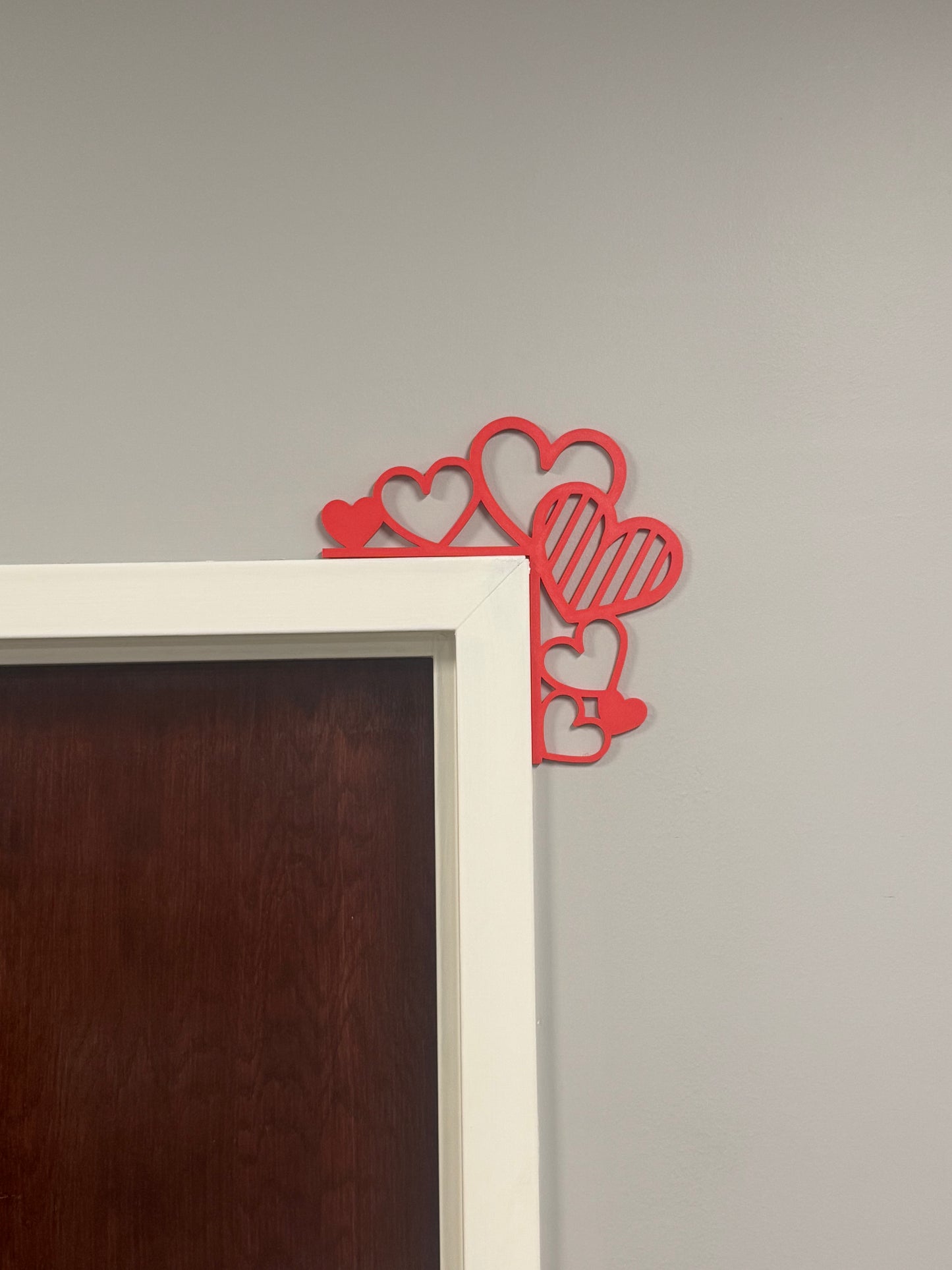 Valentine's Day Heart Door Corner