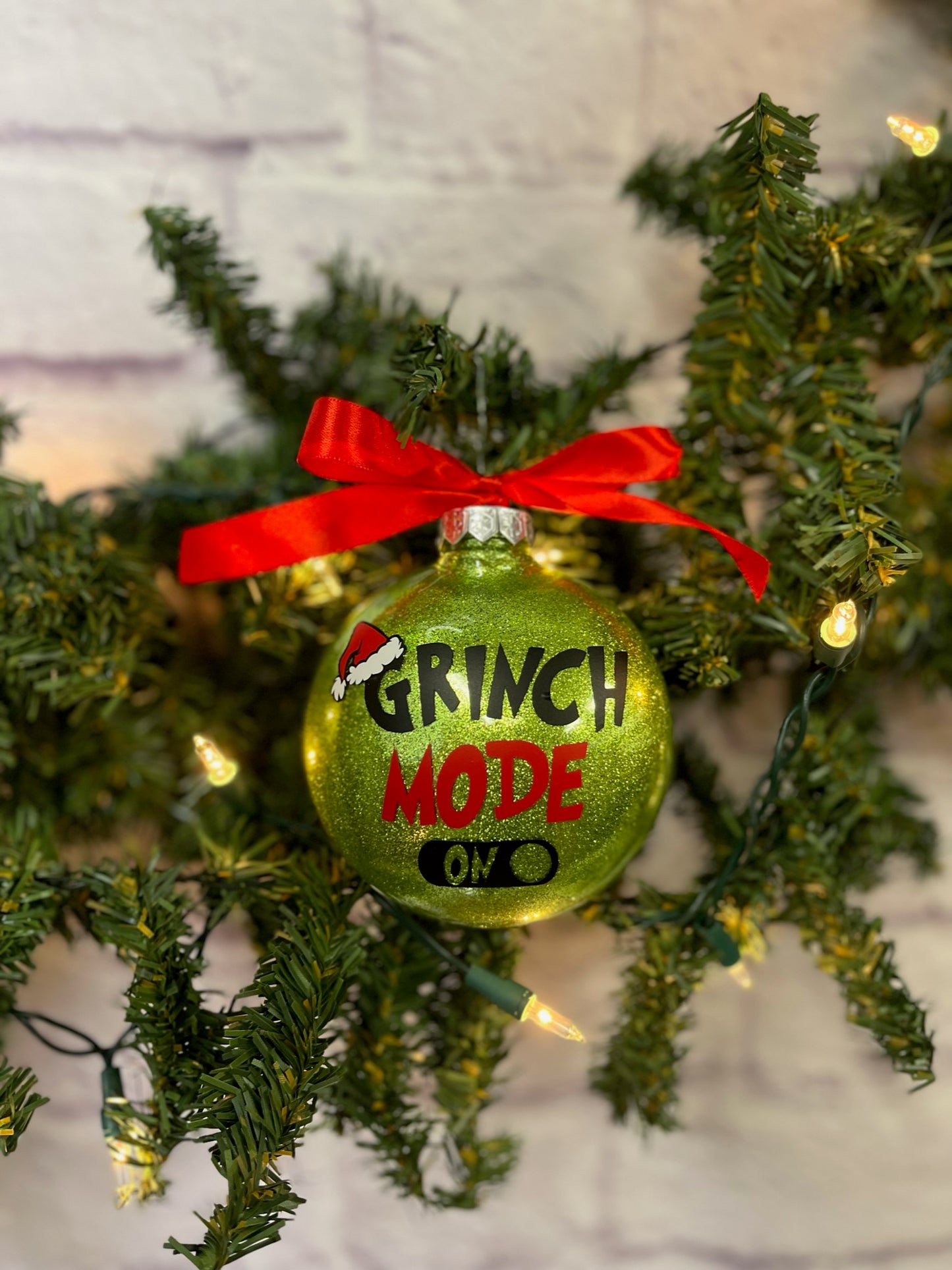 Grinch Mode Ornament