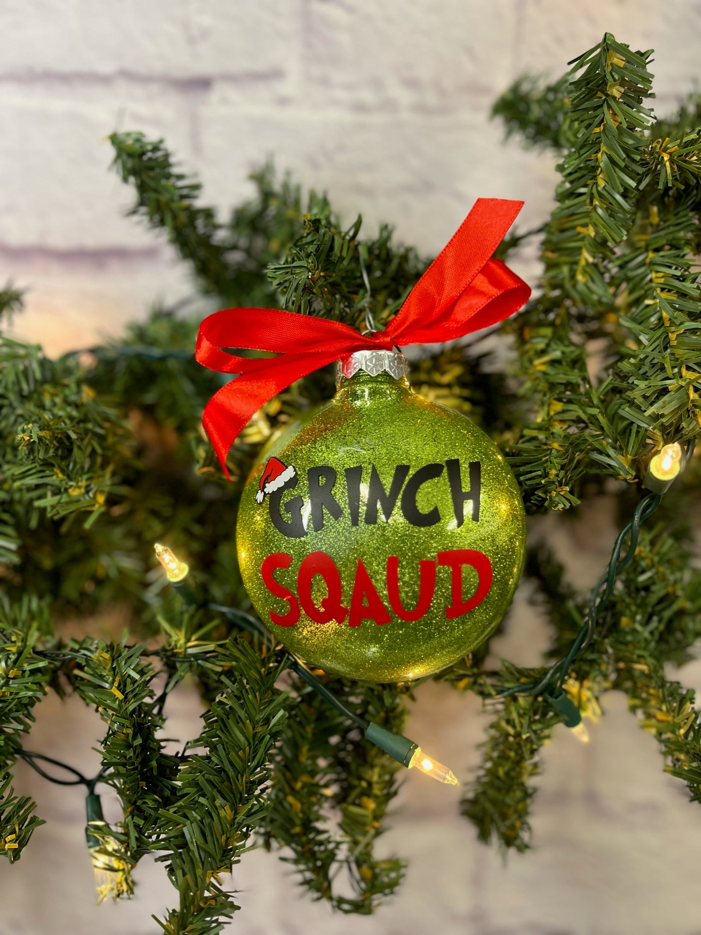 Grinch Squad Ornament