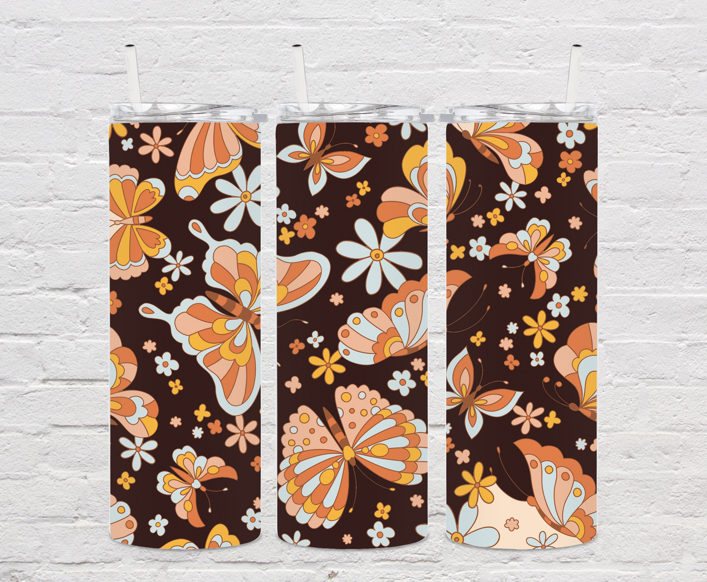 Boho Butterfly Tumbler