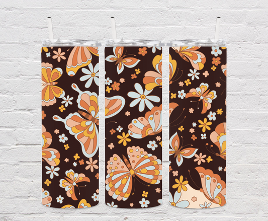 Boho Butterfly Tumbler