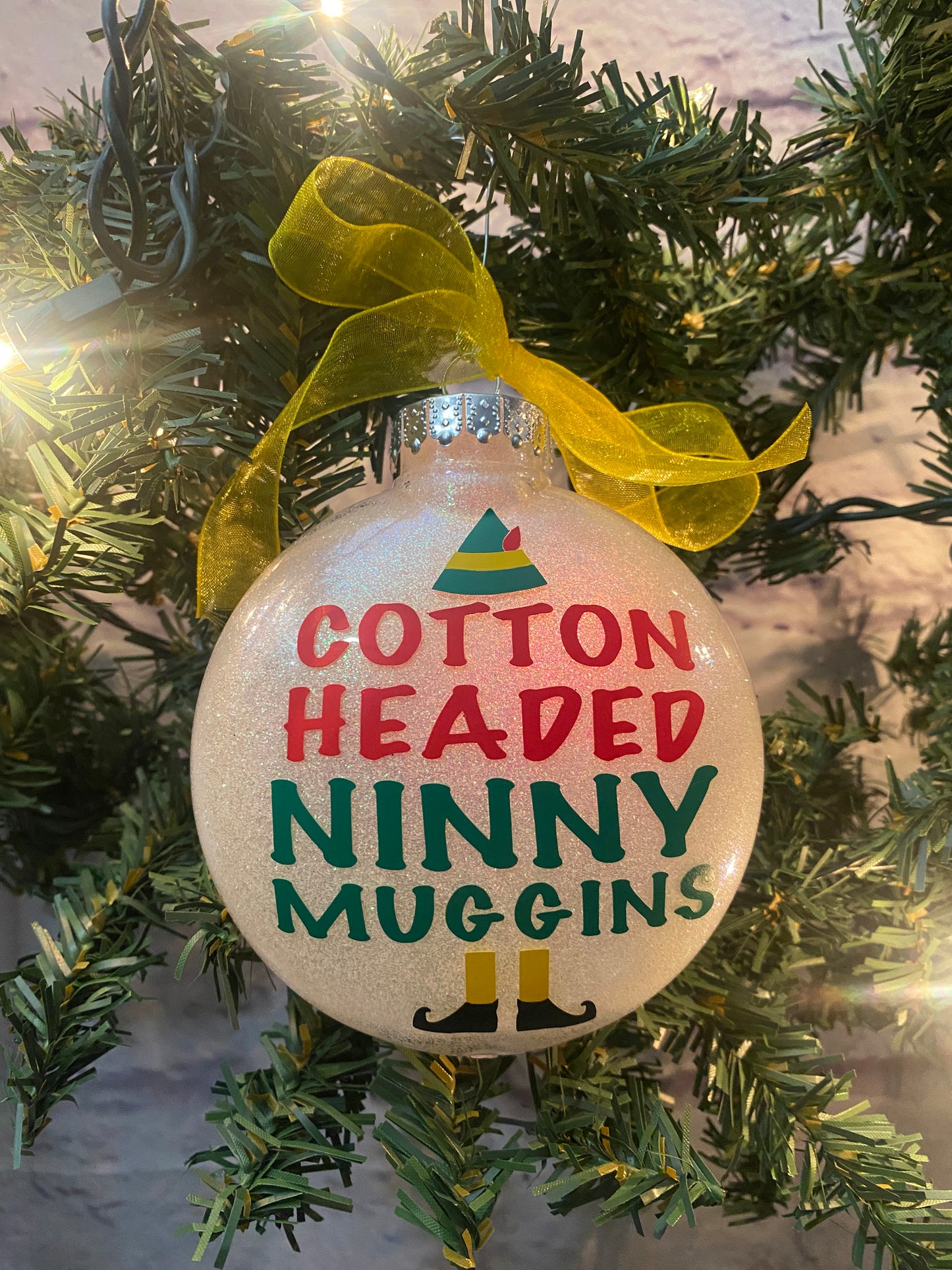 Cotton Headed Ninny Muggins Ornament