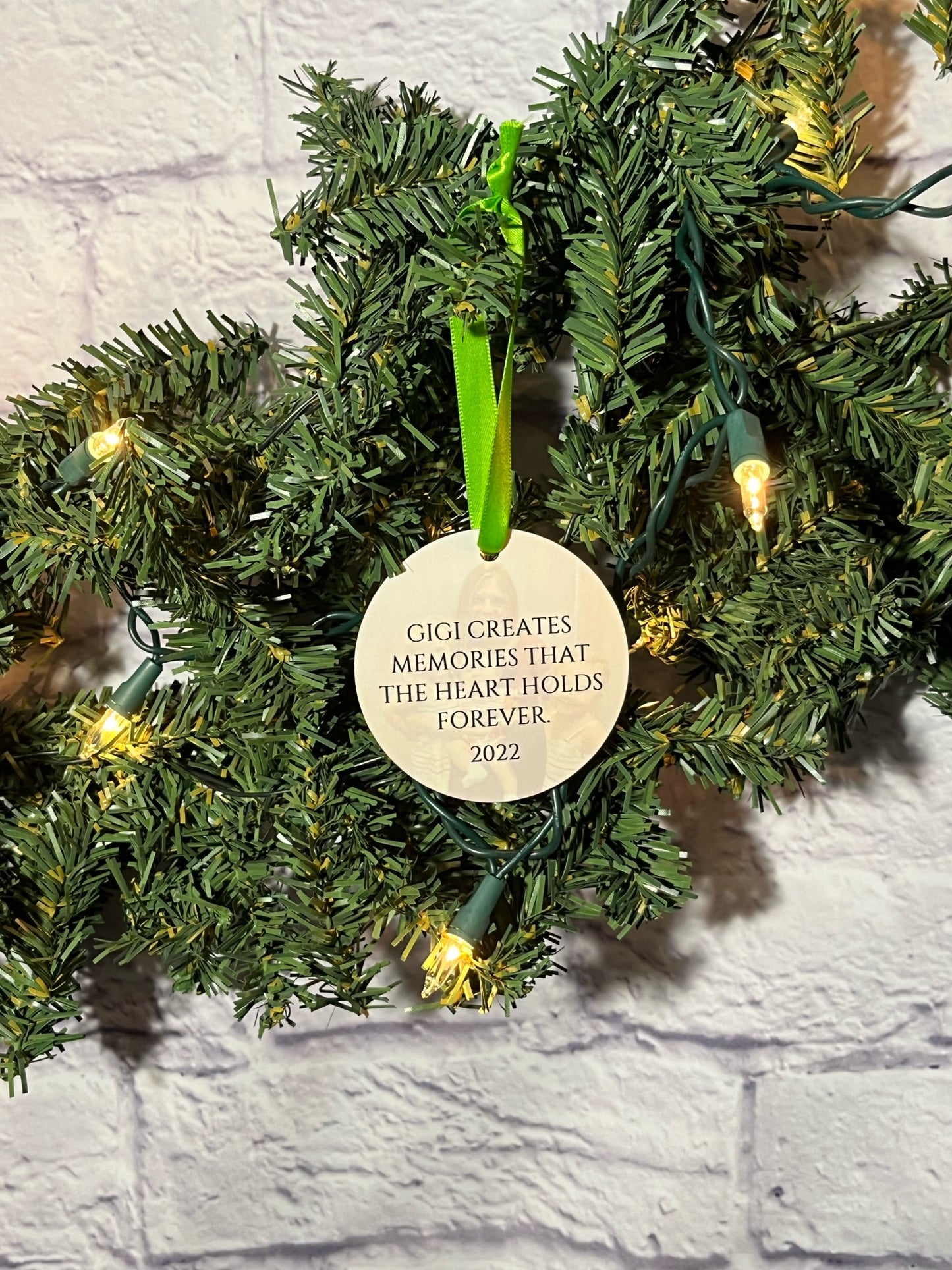 Personalized Gigi Ornament