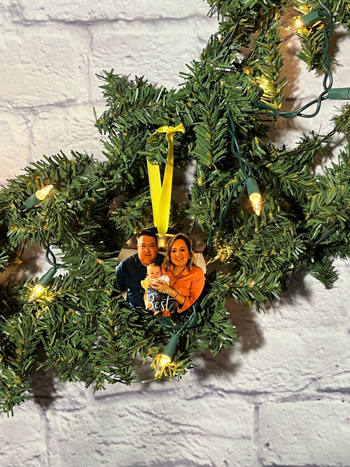 Personalized Grandparents Ornament