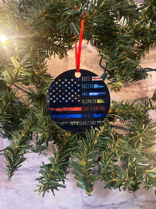 First Responser Support Ornament