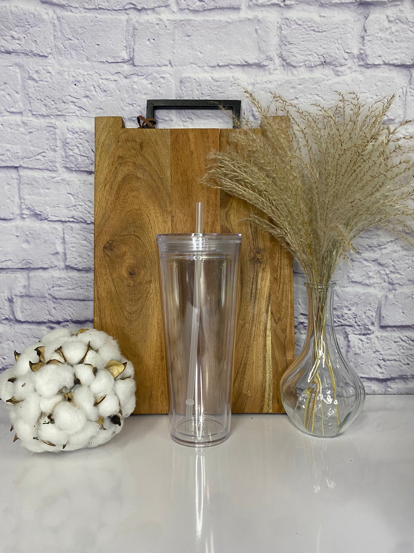 24oz Snow Globe Tumbler