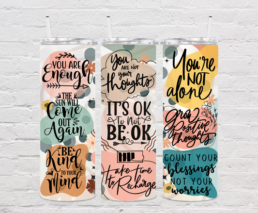 Mental Health Tumbler