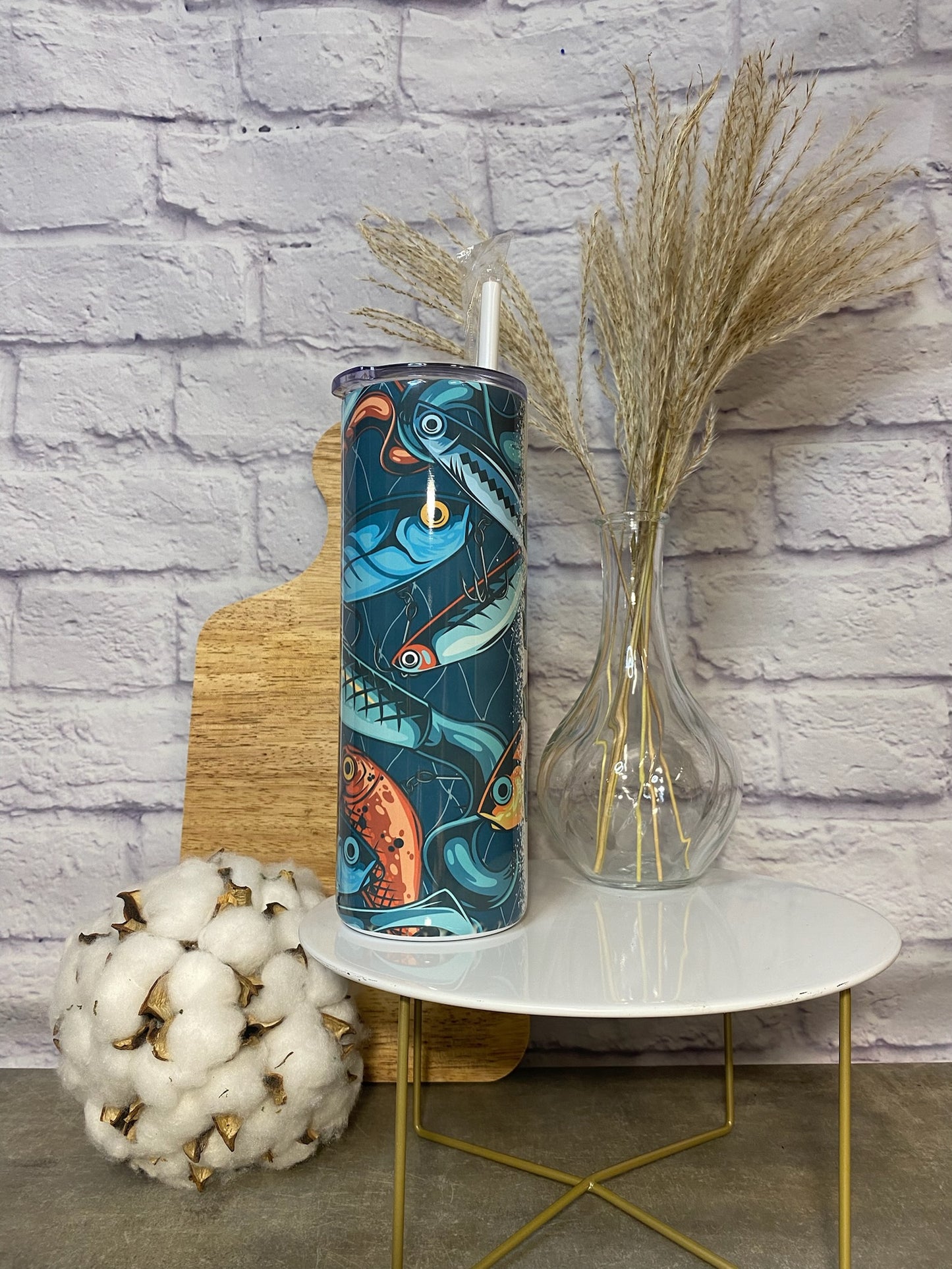 Papa Fish Tumbler