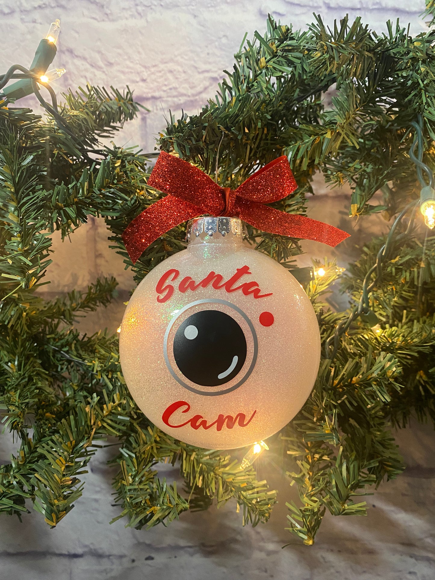 Santa Cam Ornament