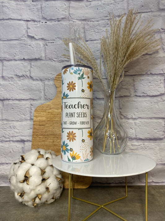 Teacher Seeds Tumbler