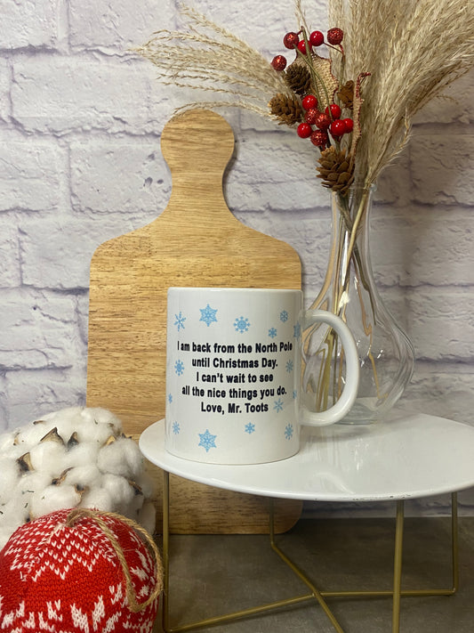 Personalized Elf On The Shelf Mug
